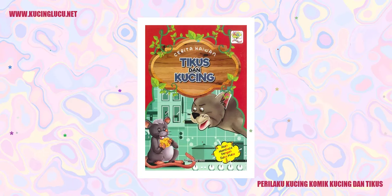 Perilaku Kucing komik kucing dan tikus