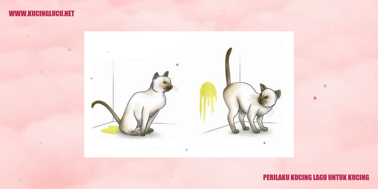 Ilustrasi perilaku kucing menyanyi
