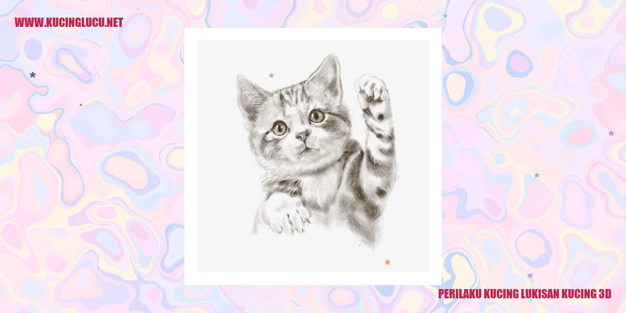 Gambar Kucing 3D