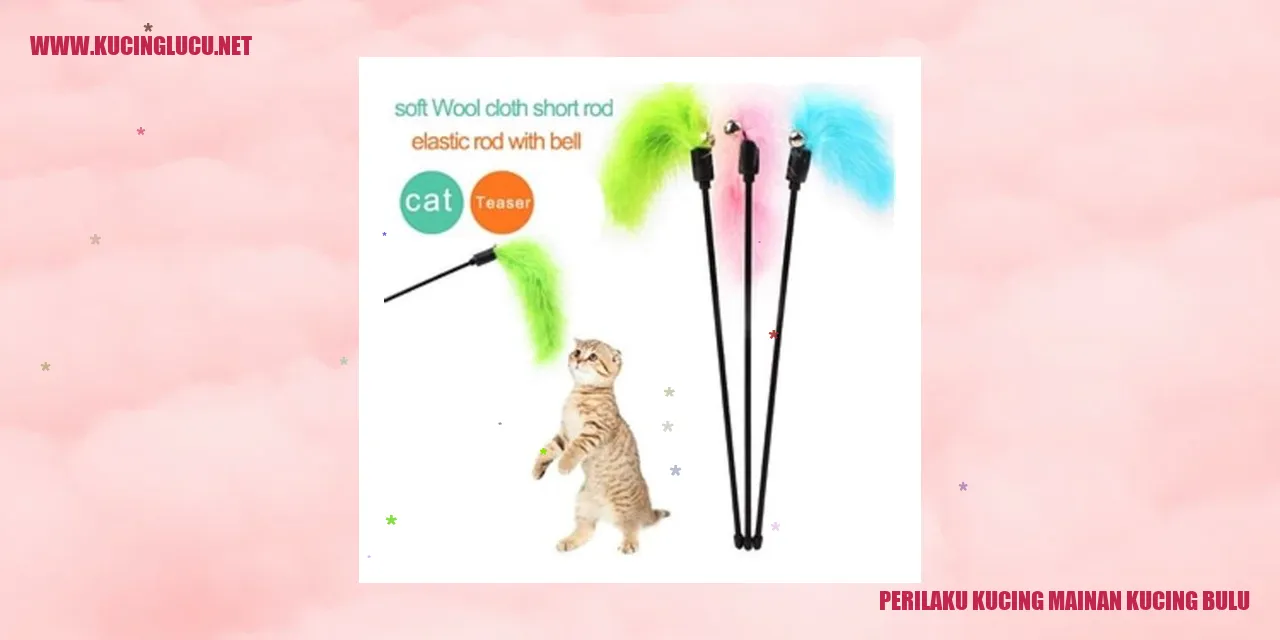 Kucing mainan kucing bulu