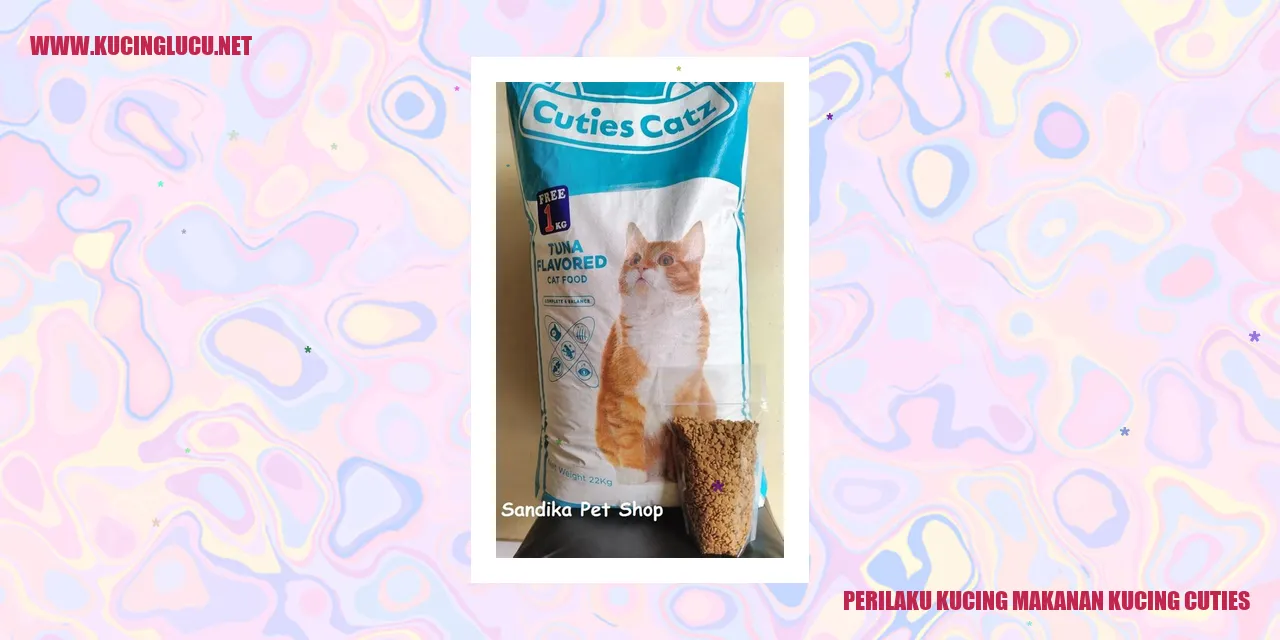 Perilaku Kucing makanan kucing cuties