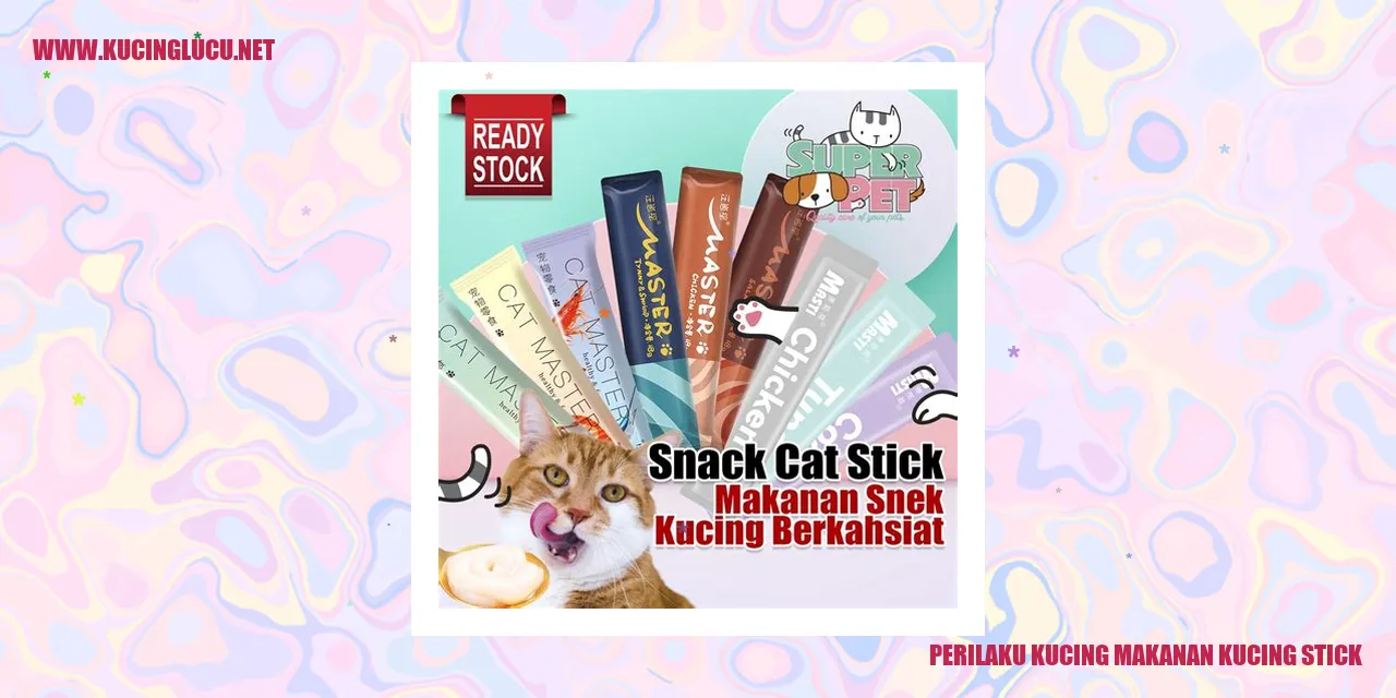 Kucing makanan kucing stick