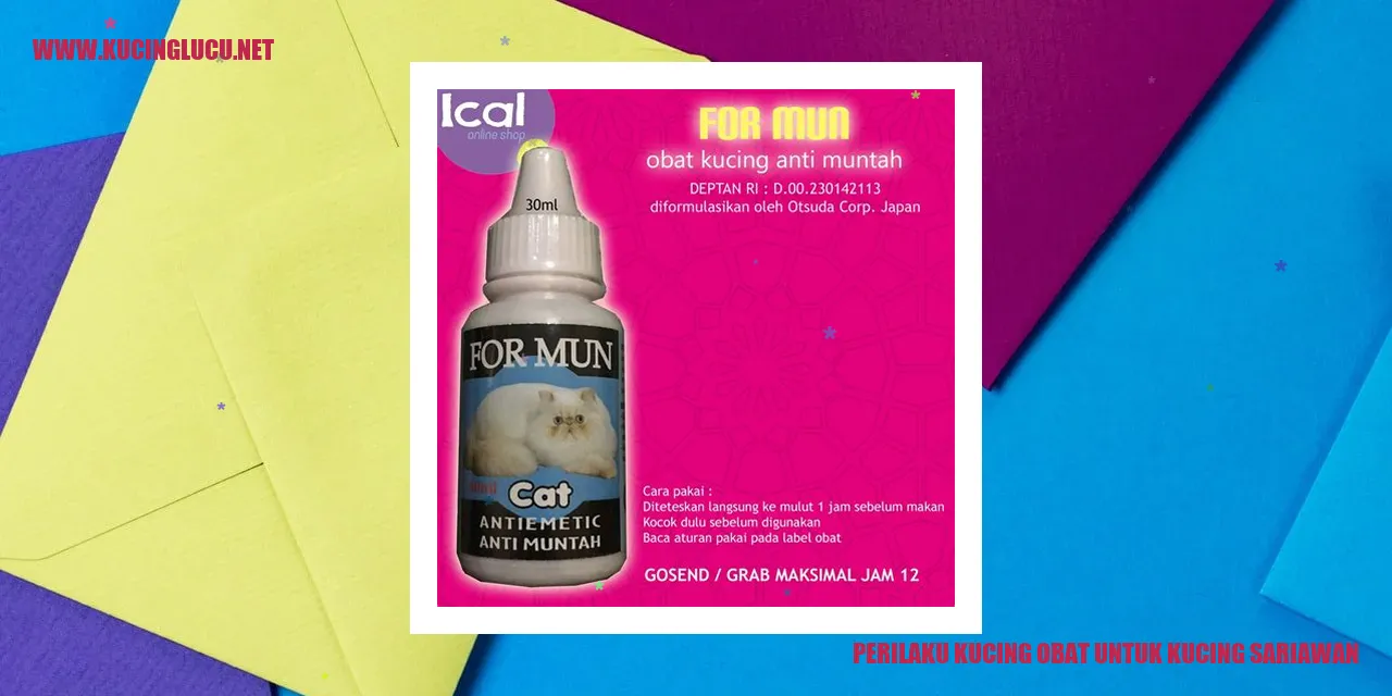 Perilaku Kucing obat untuk kucing sariawan