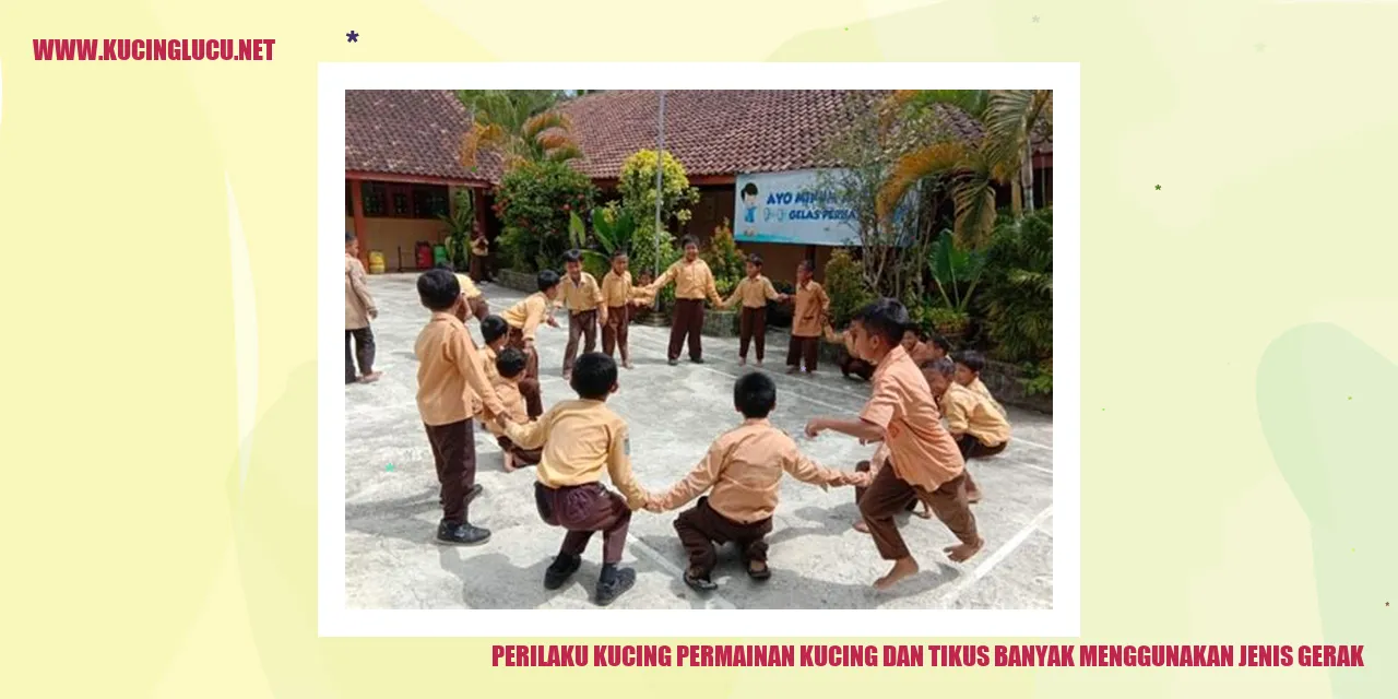 Perilaku Kucing dalam Permainan dengan Tikus