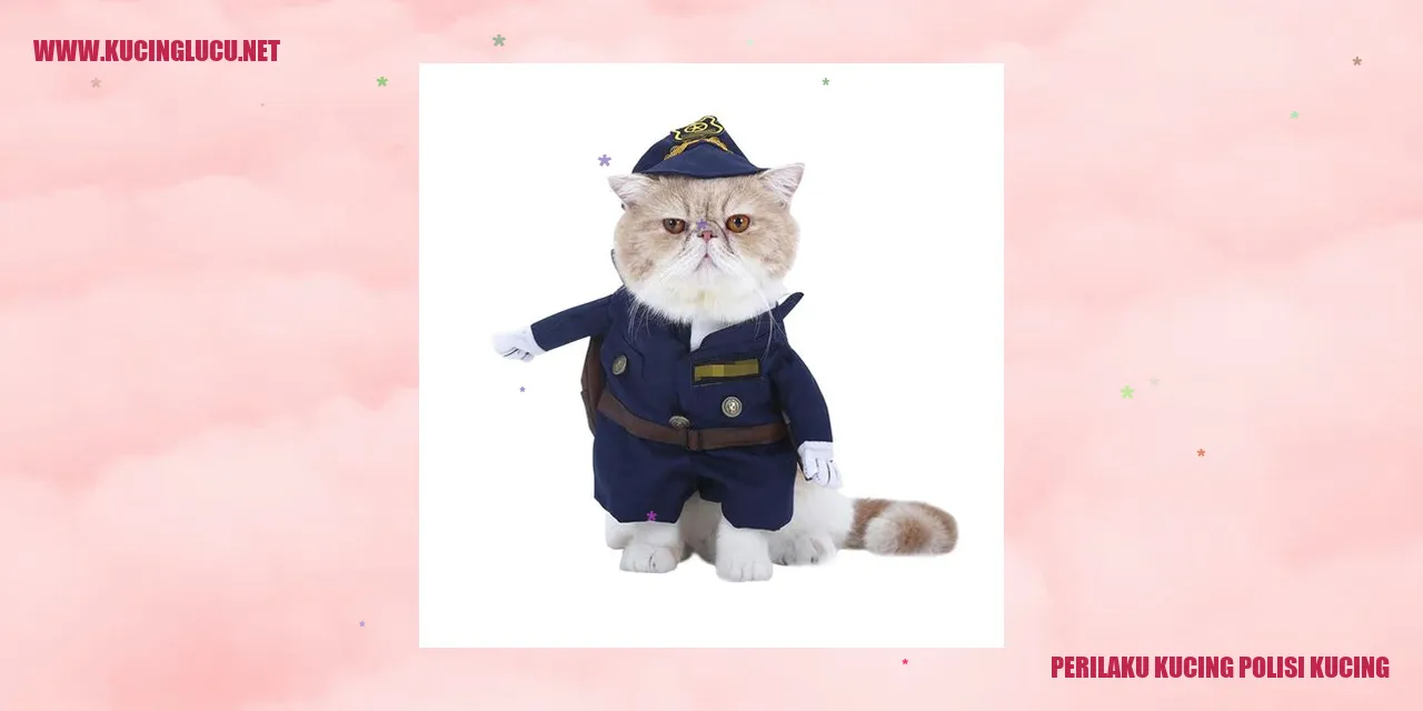 Perilaku Kucing Polisi Kucing