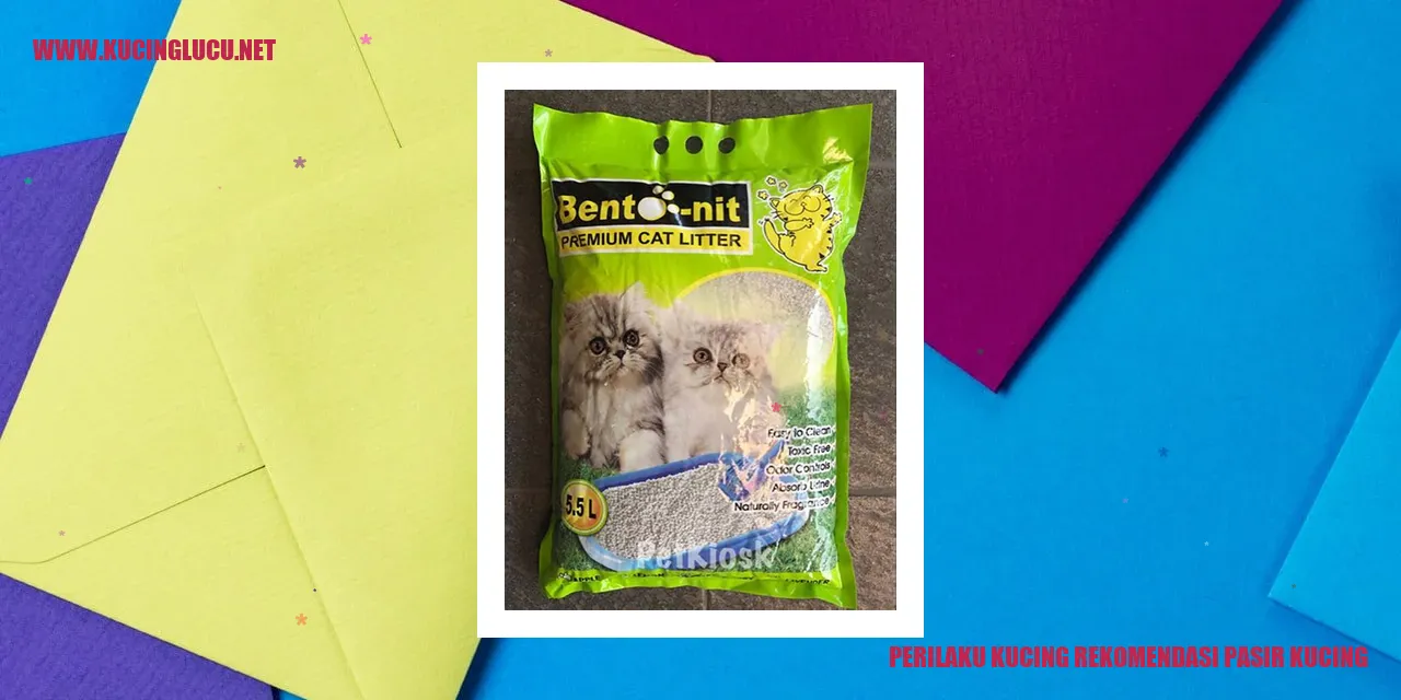Perilaku Kucing rekomendasi pasir kucing