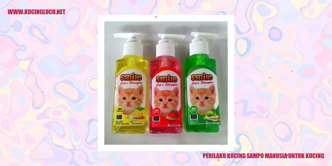 Perilaku Kucing Ketika Kita Menggunakan Sampo Manusia untuk Mencuci Mereka