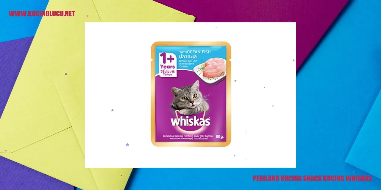 Perilaku Kucing Saat Menikmati Snack Kucing Whiskas