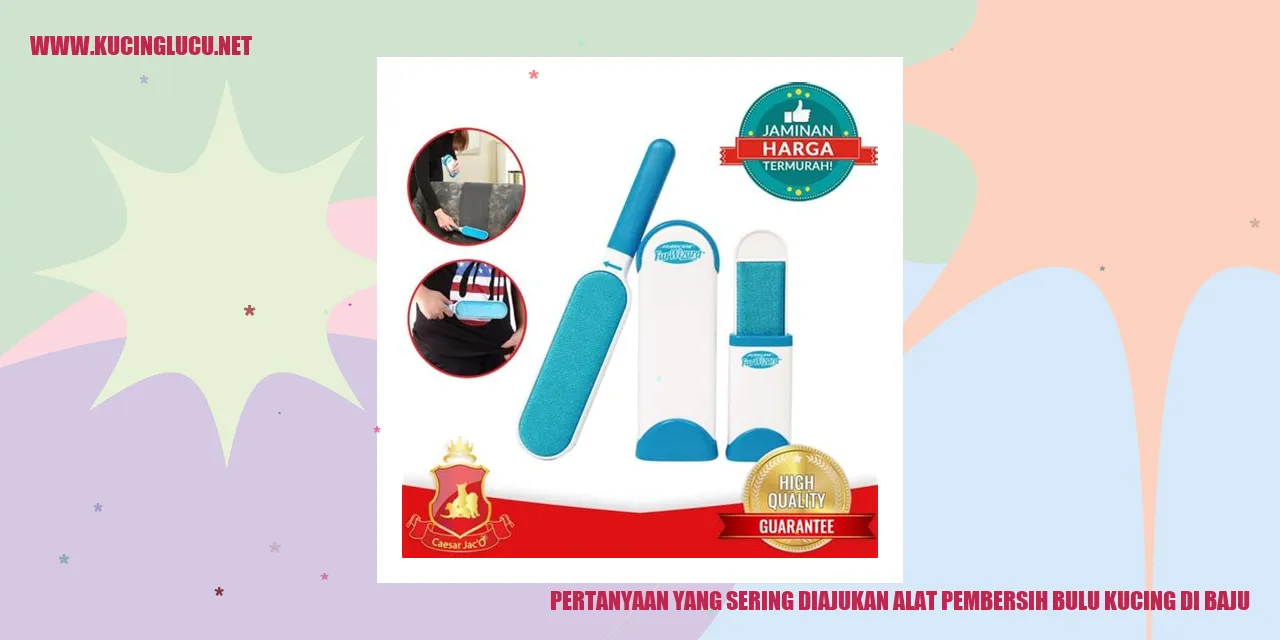 Alat Pembersih Bulu Kucing di Baju