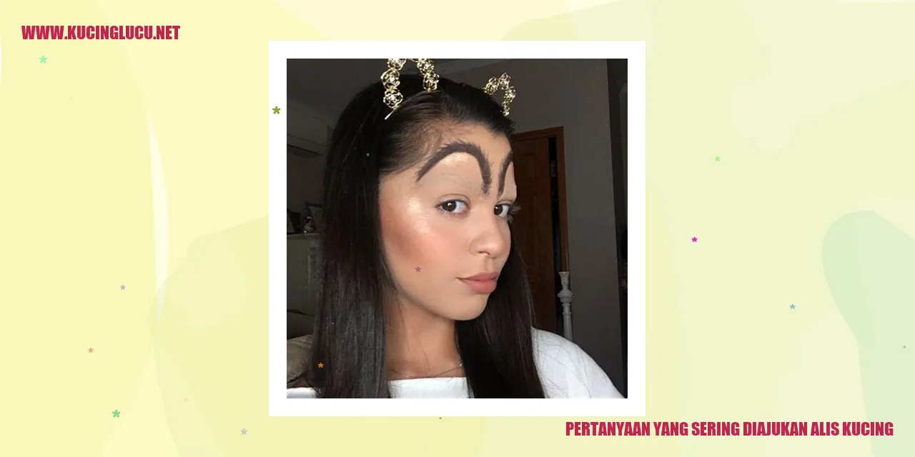 Ilustrasi Alis Kucing