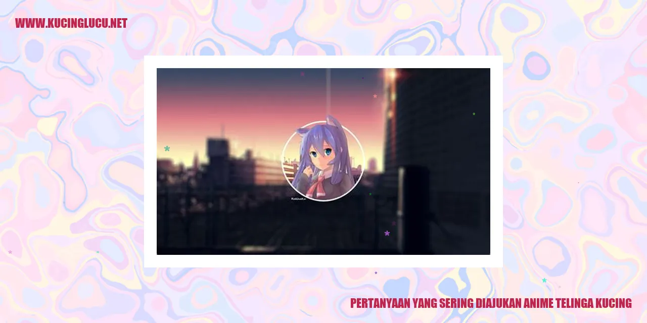 Anime Telinga Kucing