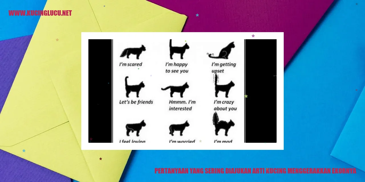 Kucing Menggerakkan Ekornya