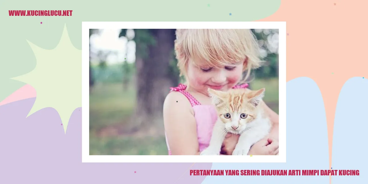 Makna Mimpi Bertemu Kucing