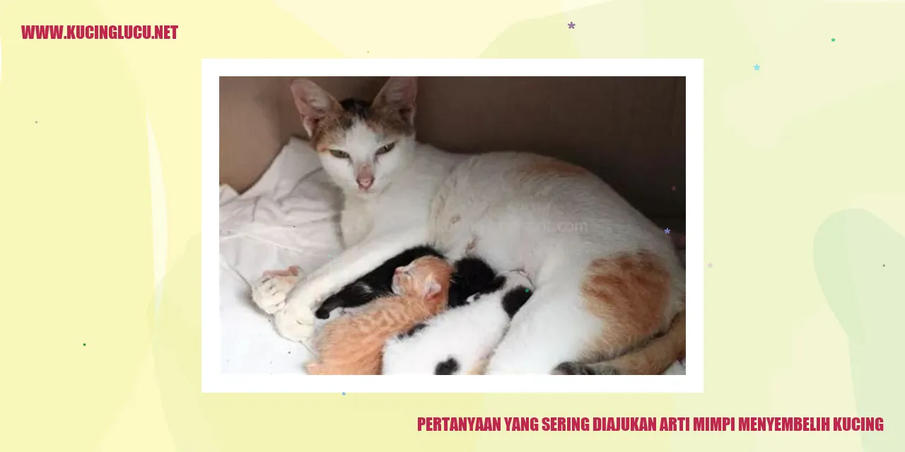 Arti Mimpi Memotong Kucing