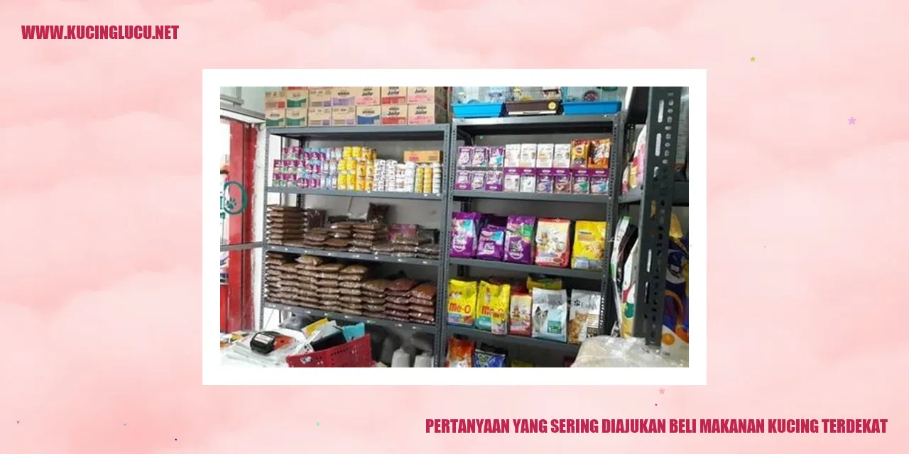 Gambar Makanan Kucing Terdekat