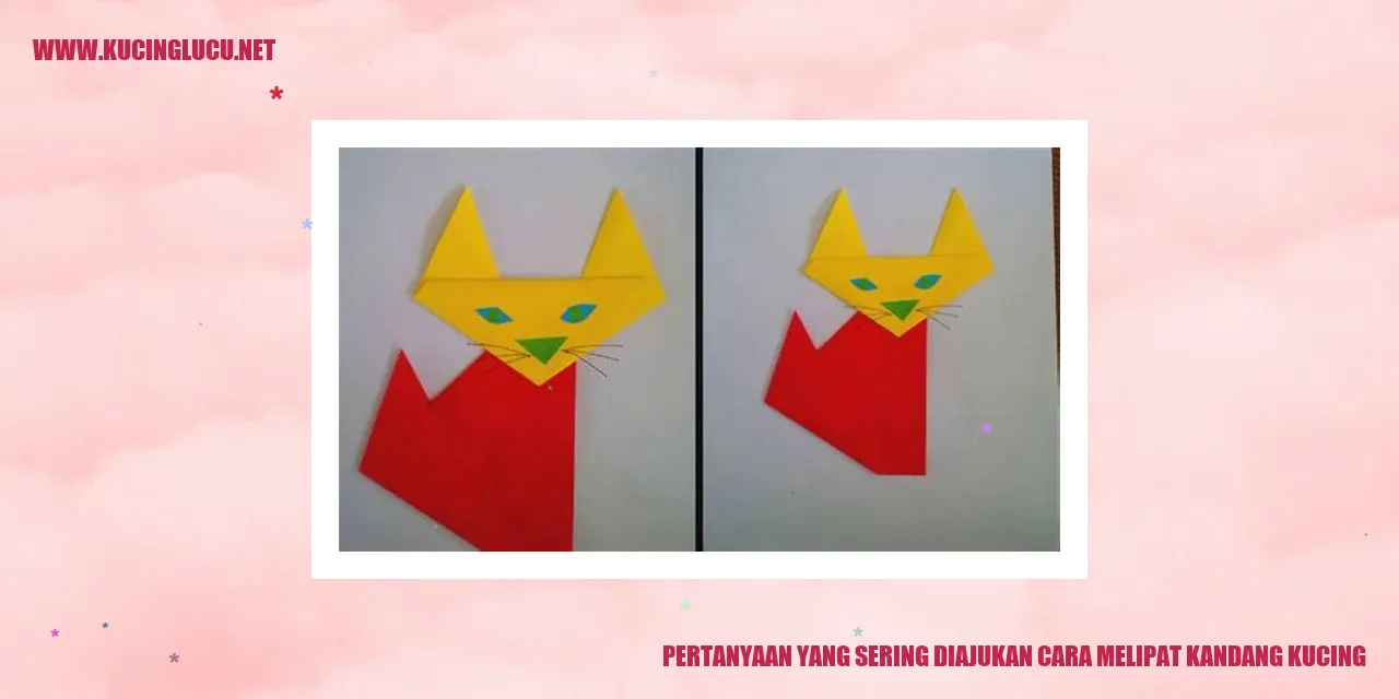Gambar kucing dan kandang