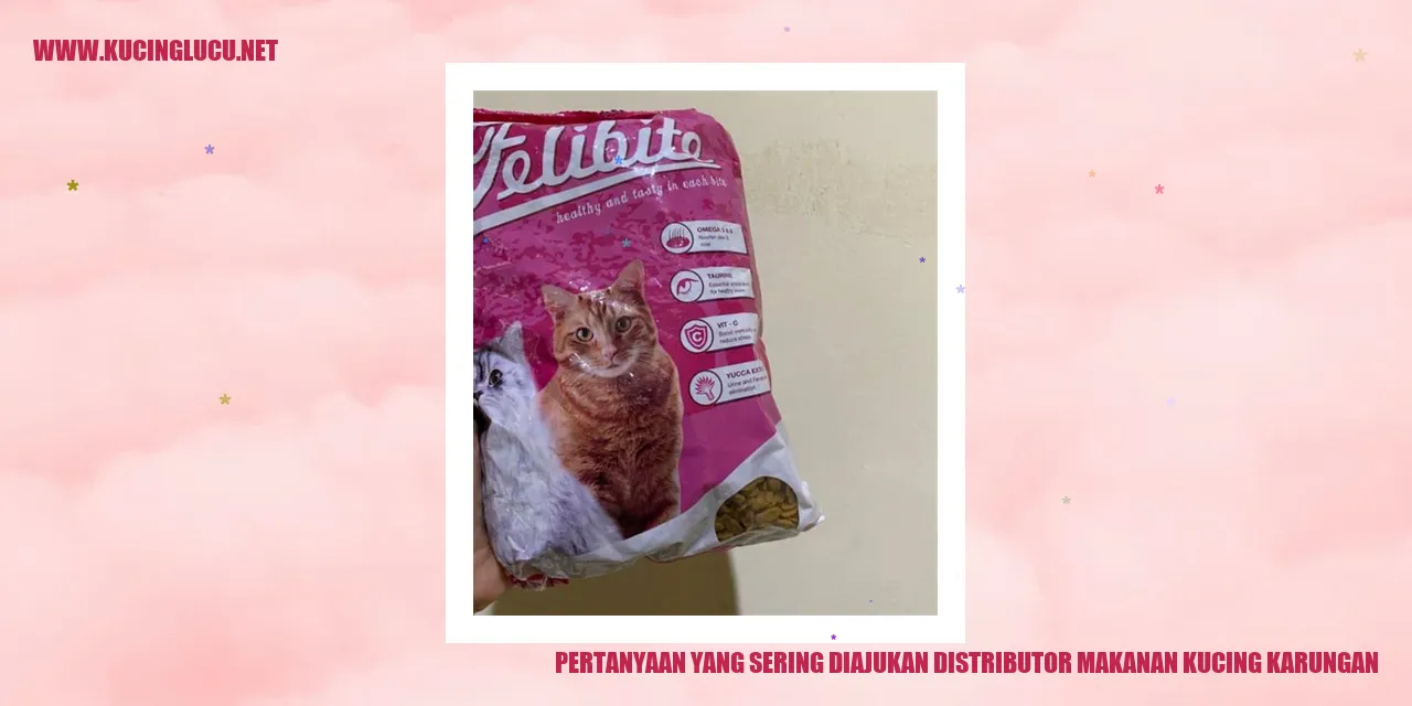 Pertanyaan yang Sering Diajukan distributor makanan kucing karungan