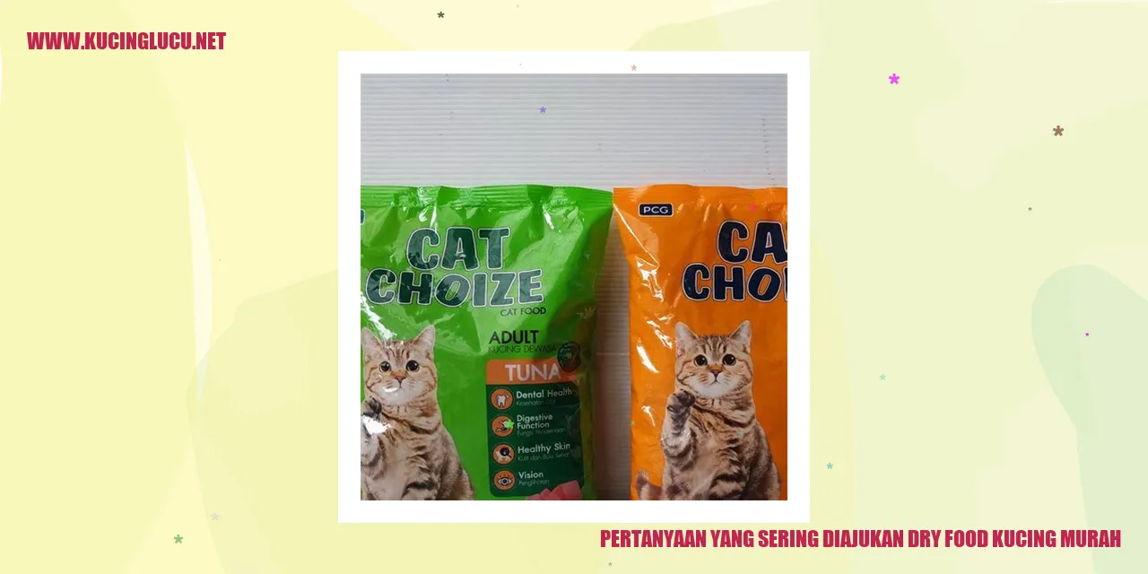 Gambar pakan kucing murah