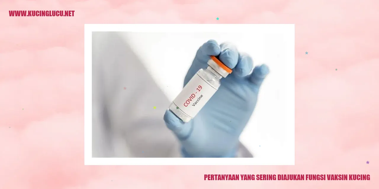 Vaksin Kucing