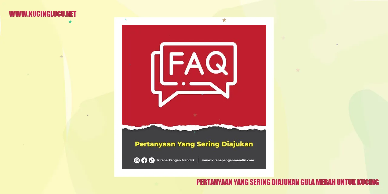 gambar gula merah untuk kucing