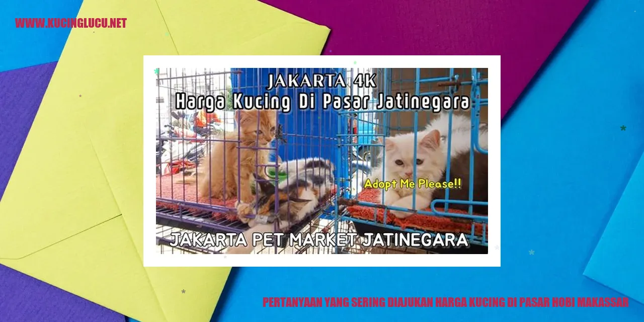 Foto kucing menggemaskan