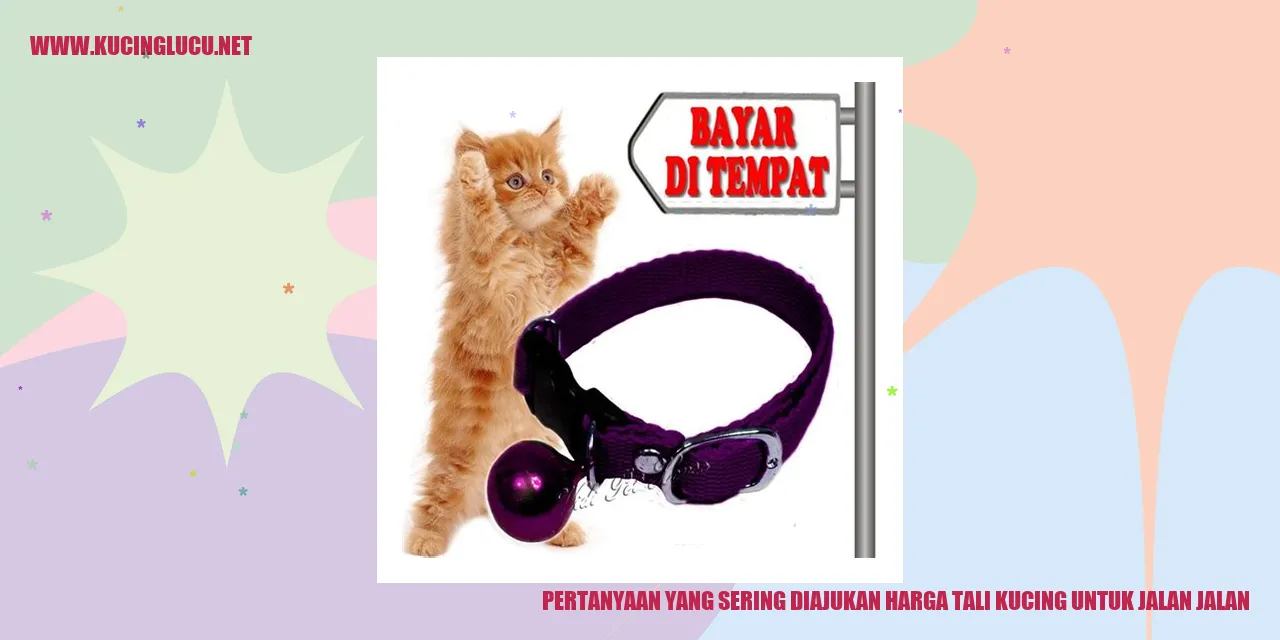 Gambar Harga Tali Kucing
