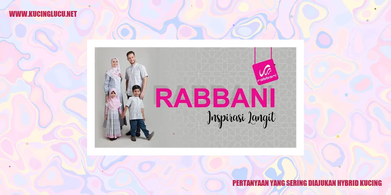 Pertanyaan yang Sering Diajukan hybrid kucing