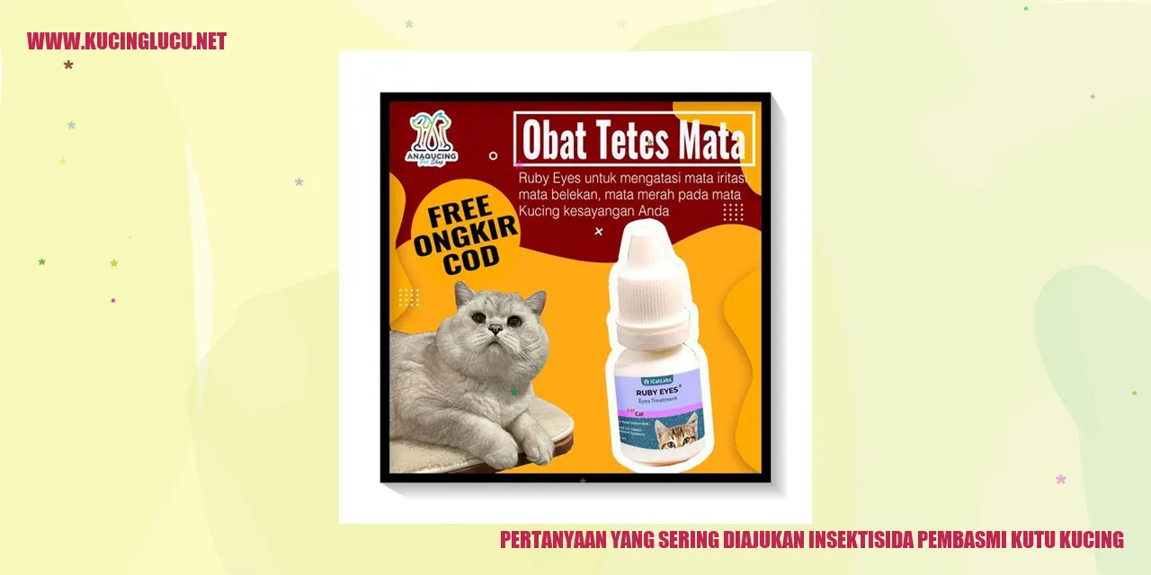 insektisida pembasmi kutu kucing