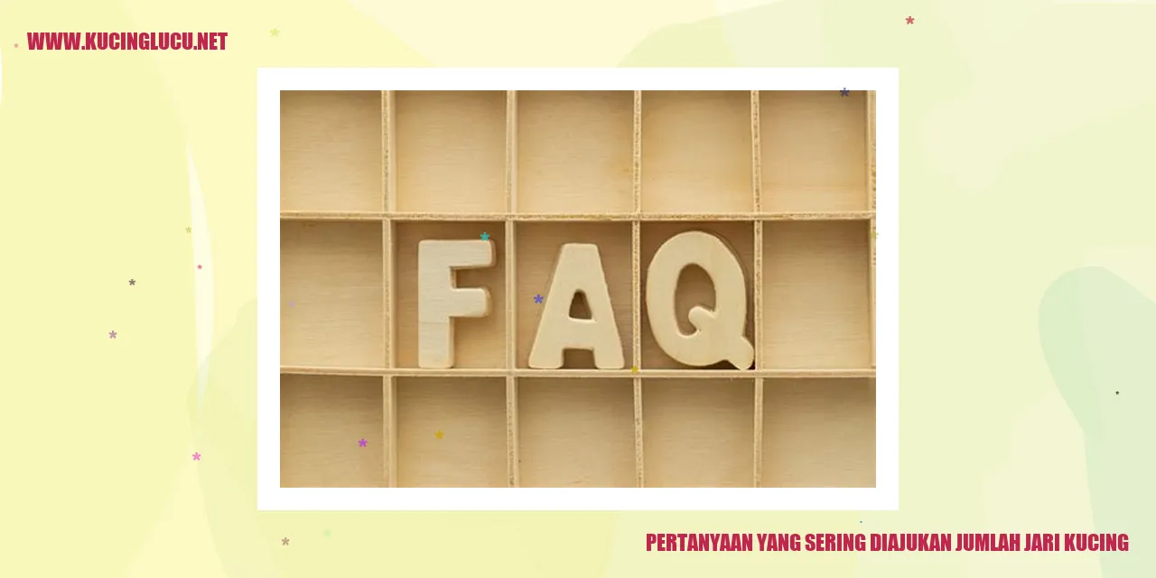 Kucing dan Keunikan Jumlah Jari
