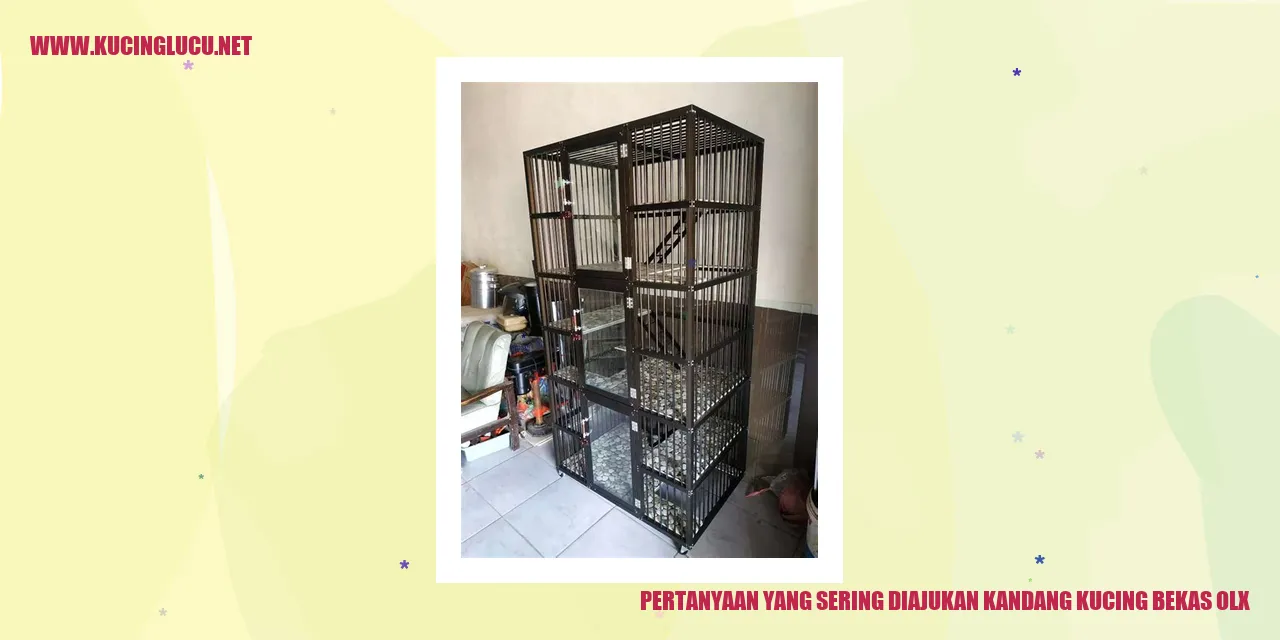 Kandang Kucing Bekas di OLX