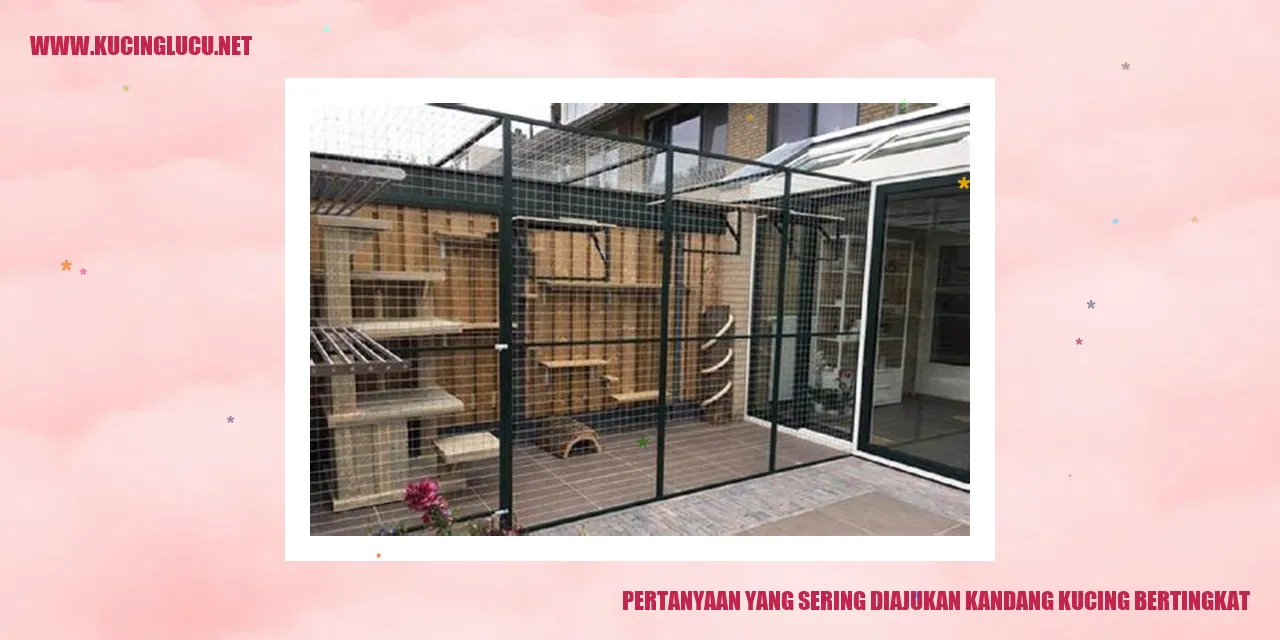 Kandang Kucing Bertingkat