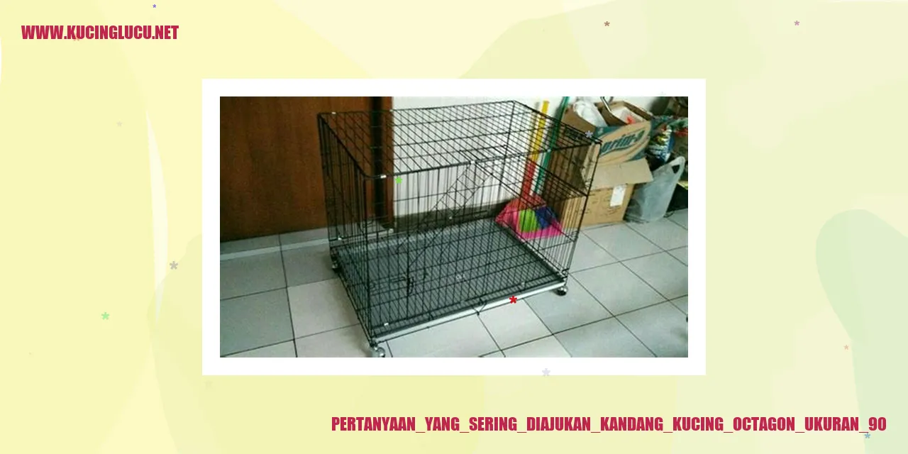 Kandang Kucing Octagon Ukuran 90
