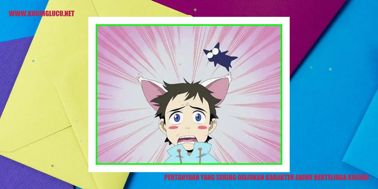 gambar karakter anime bertelinga kucing