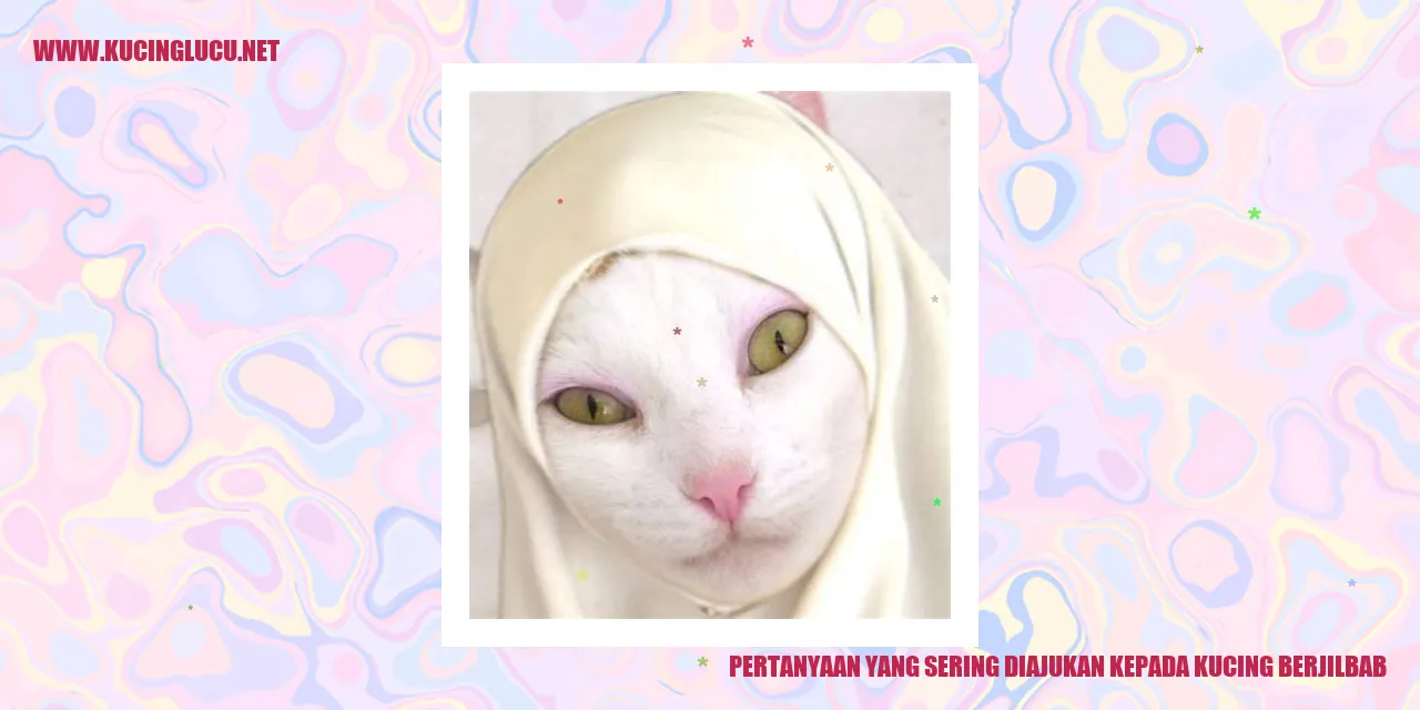 Kucing berjilbab