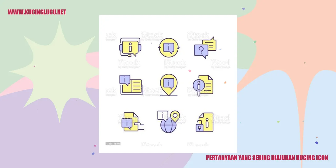 Pertanyaan yang Sering Diajukan tentang Kucing Icon