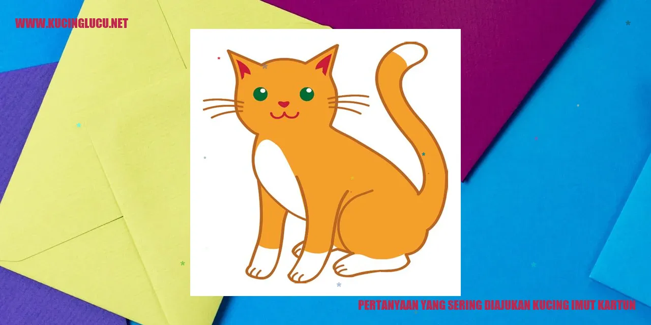 kucing imut kartun