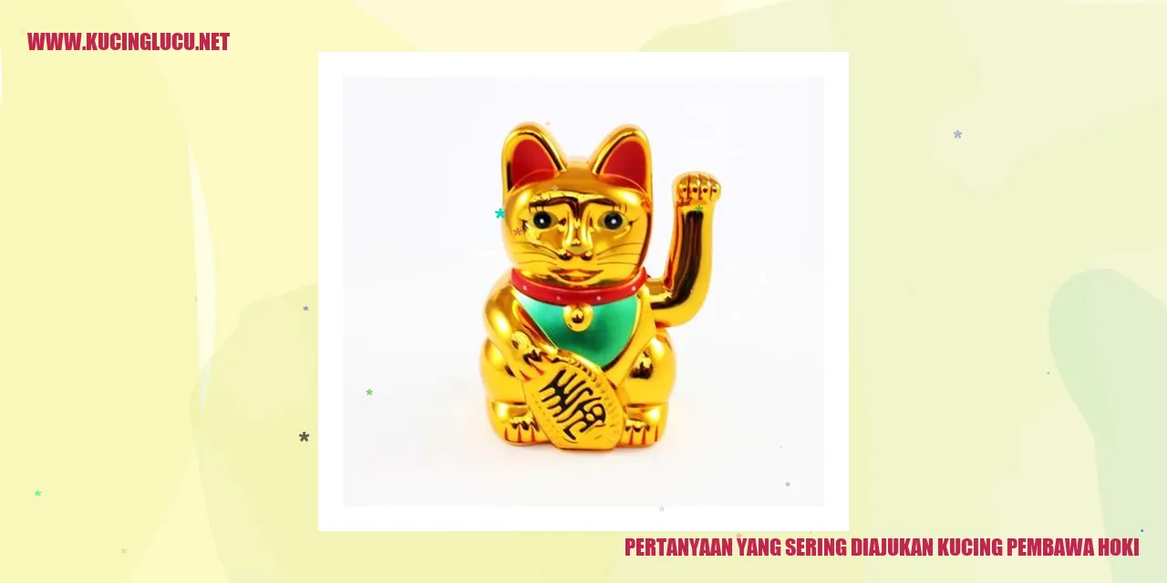Kucing Pembawa Keberuntungan