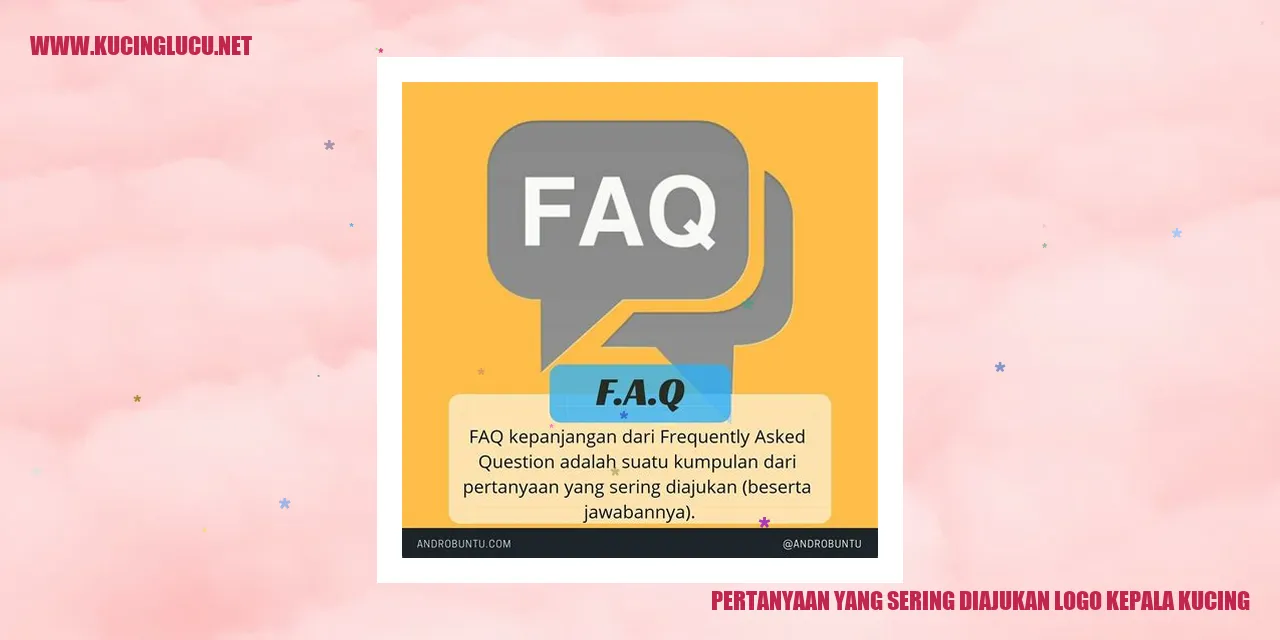 Pertanyaan yang Sering Ditanyakan logo kepala kucing