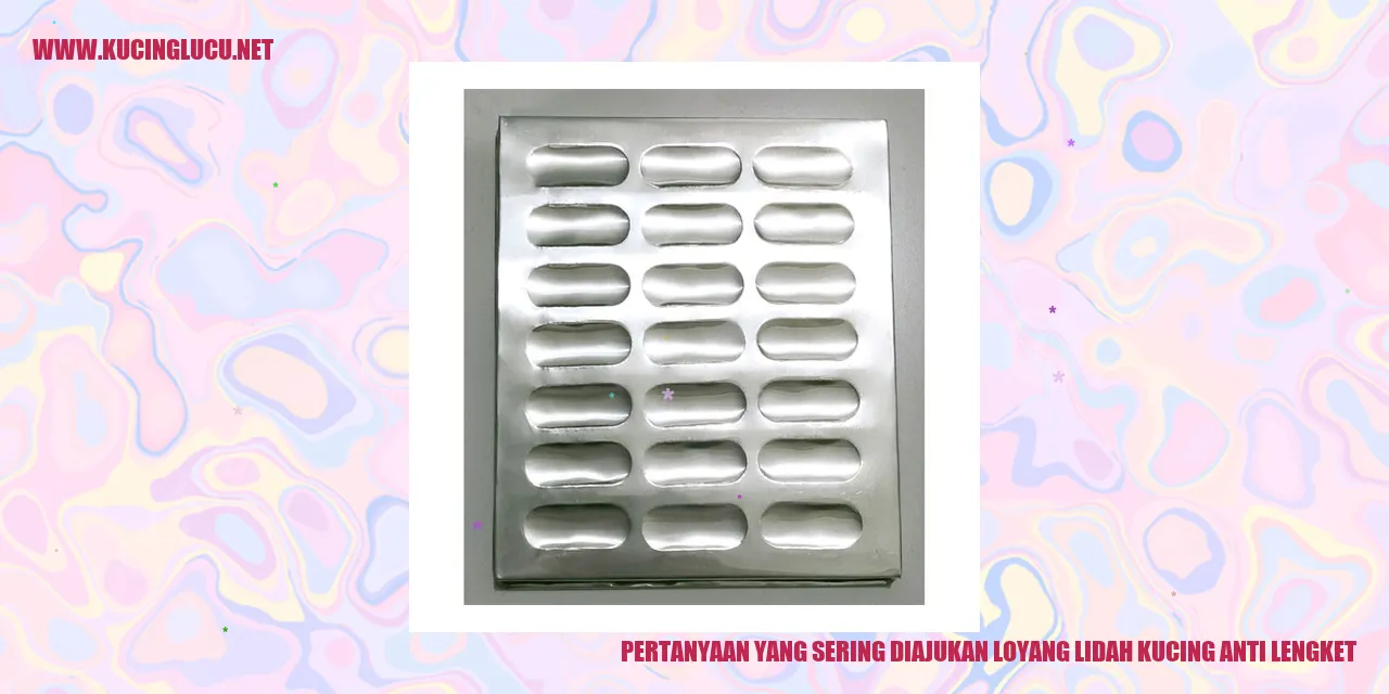 Gambar loyang lidah kucing anti lengket