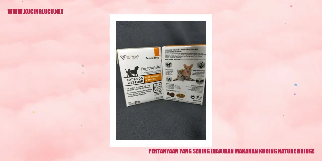 Makanan Kucing Nature Bridge
