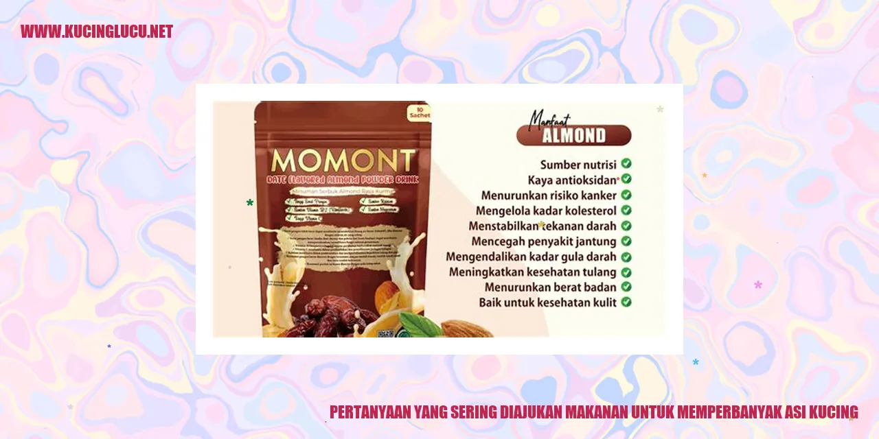 Gambar Pertanyaan yang Sering Ditanyakan tentang Makanan untuk Meningkatkan Produksi ASI Kucing