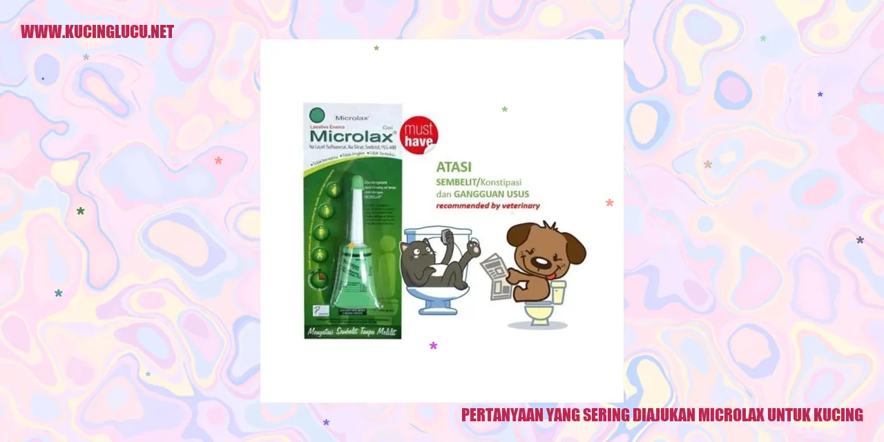 Microlax untuk Kucing