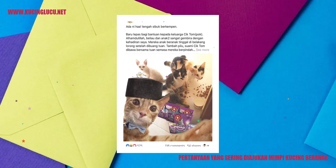 Mimpi Kucing Melahirkan
