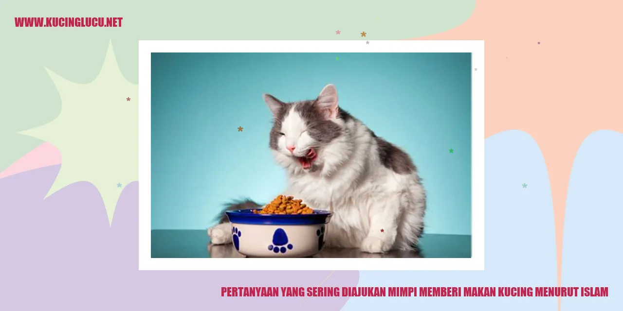 Ilustrasi Mimpi Memberi Makan Kucing