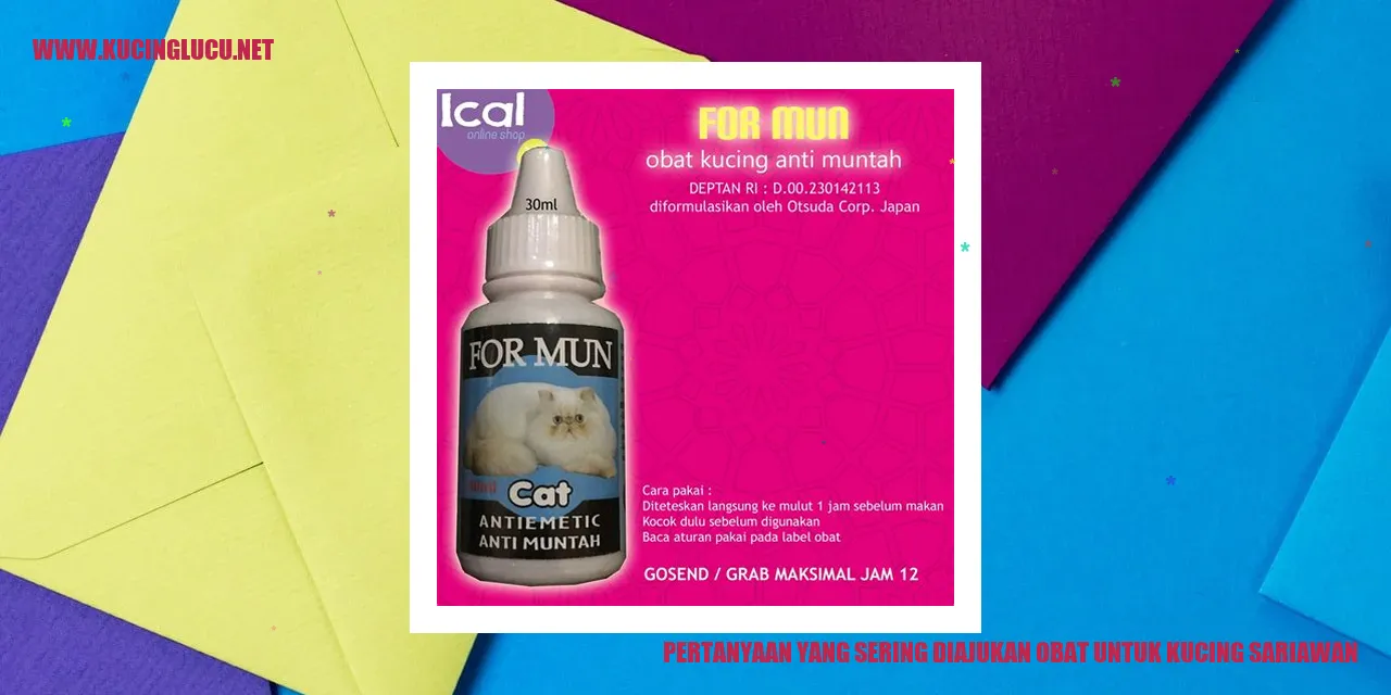 Obat untuk Kucing Sariawan