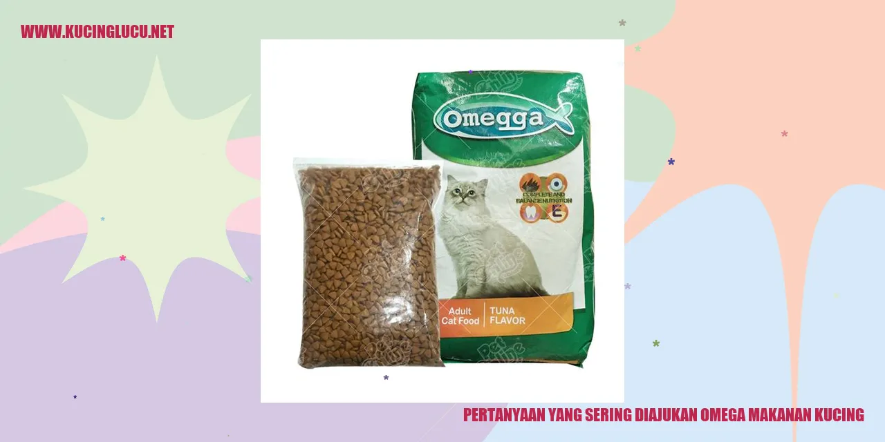 pertanyaan sering diajukan omega makanan kucing