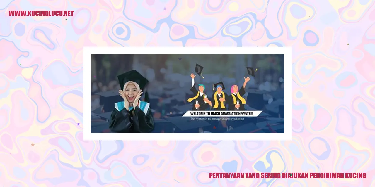Pertanyaan yang Sering Diajukan pengiriman kucing
