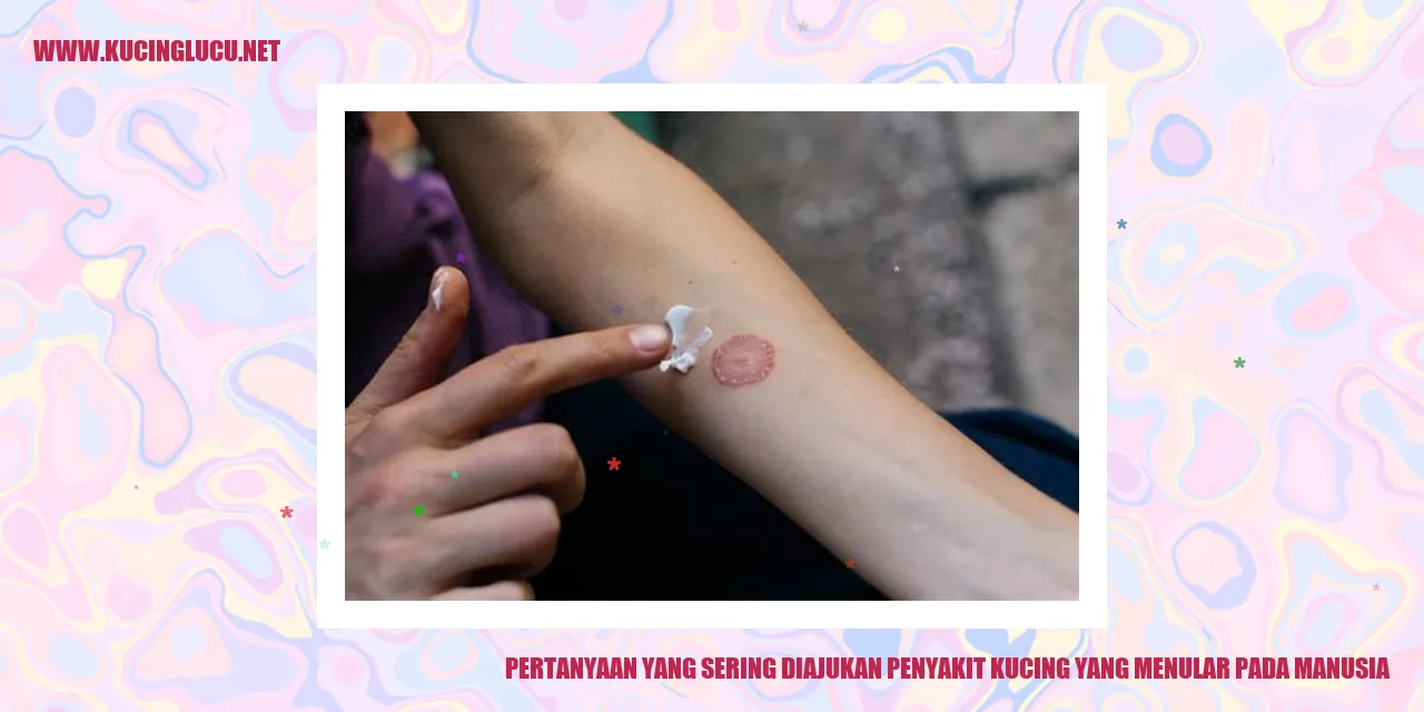 Pertanyaan yang Sering Diajukan tentang Penyakit Kucing yang Menular pada Manusia