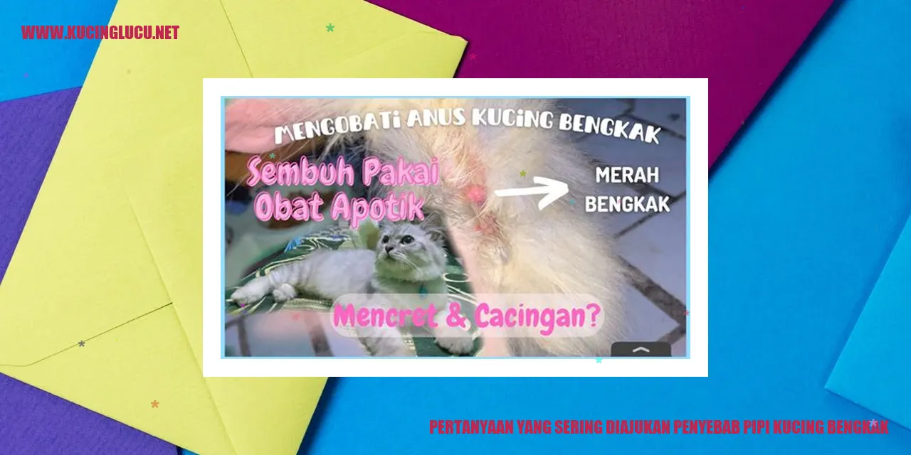 Gambar Pipi Kucing Bengkak