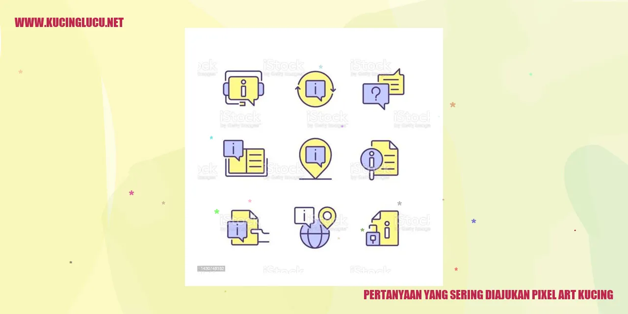 Pixel Art Kucing